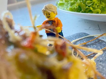 Immer dieses eingewickelte...